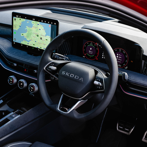2026 Skoda Superb Sportline Mk4 UK Version Interior