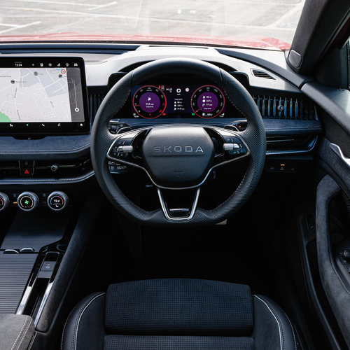 2026 Skoda Superb Sportline Mk4 UK Version Interior