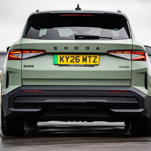 2025 Skoda Elroq Sportline UK Version Rear View