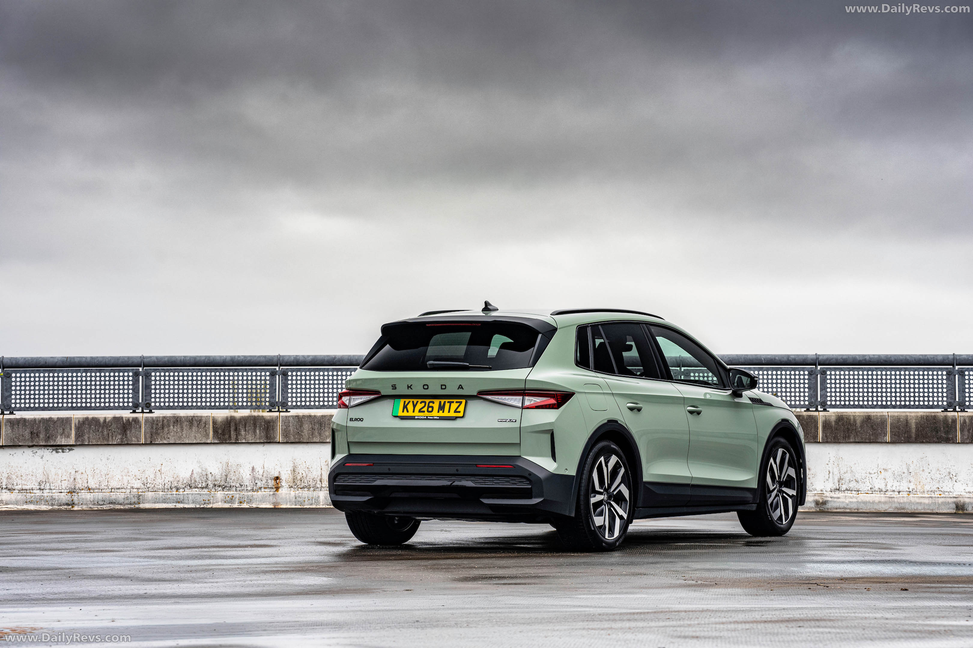 2025 Skoda Elroq Sportline UK Version Rear View