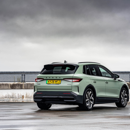 2025 Skoda Elroq Sportline UK Version Rear View