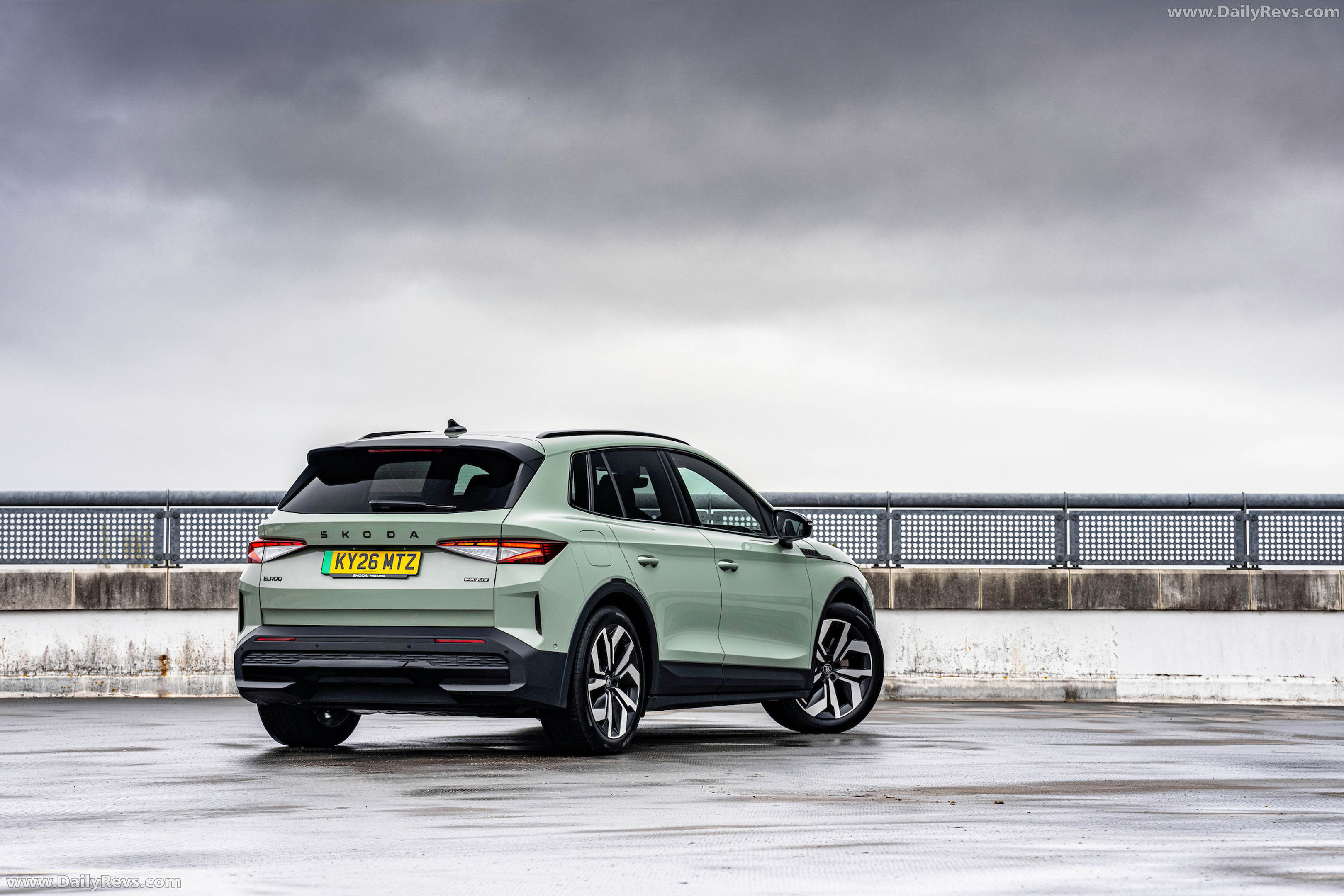2025 Skoda Elroq Sportline UK Version Rear View