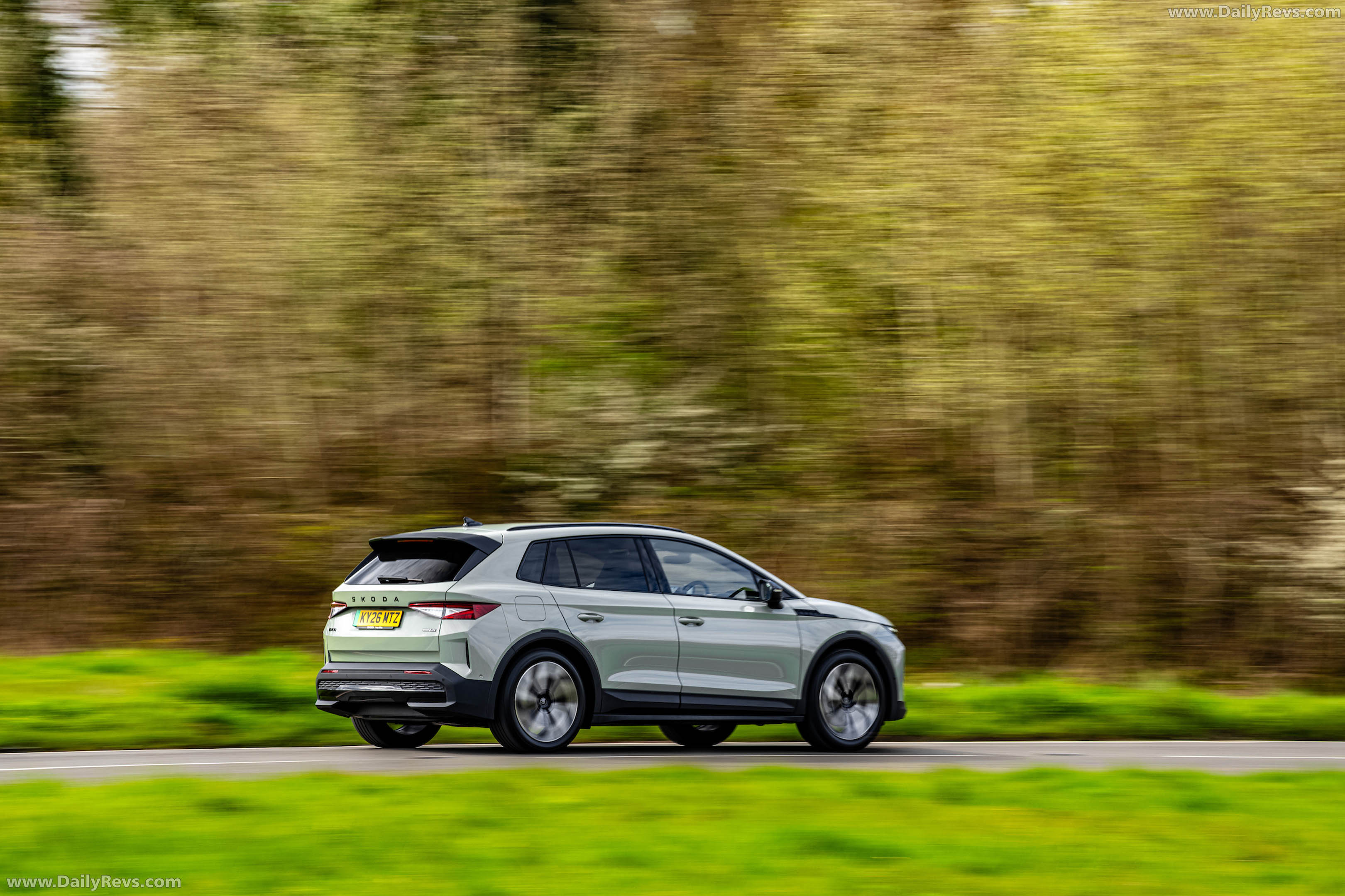 2025 Skoda Elroq Sportline UK Version Rear View