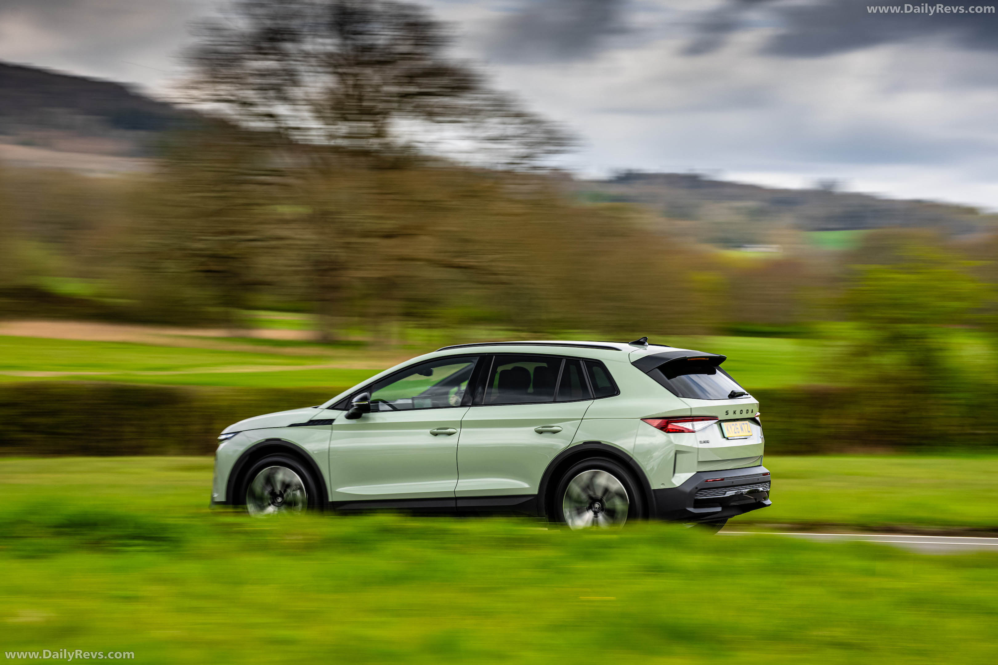 2025 Skoda Elroq Sportline UK Version Rear View