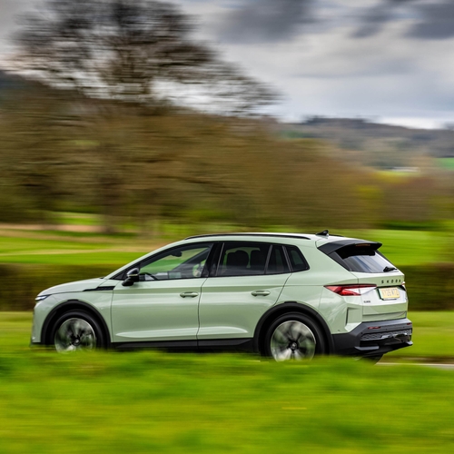 2025 Skoda Elroq Sportline UK Version Rear View