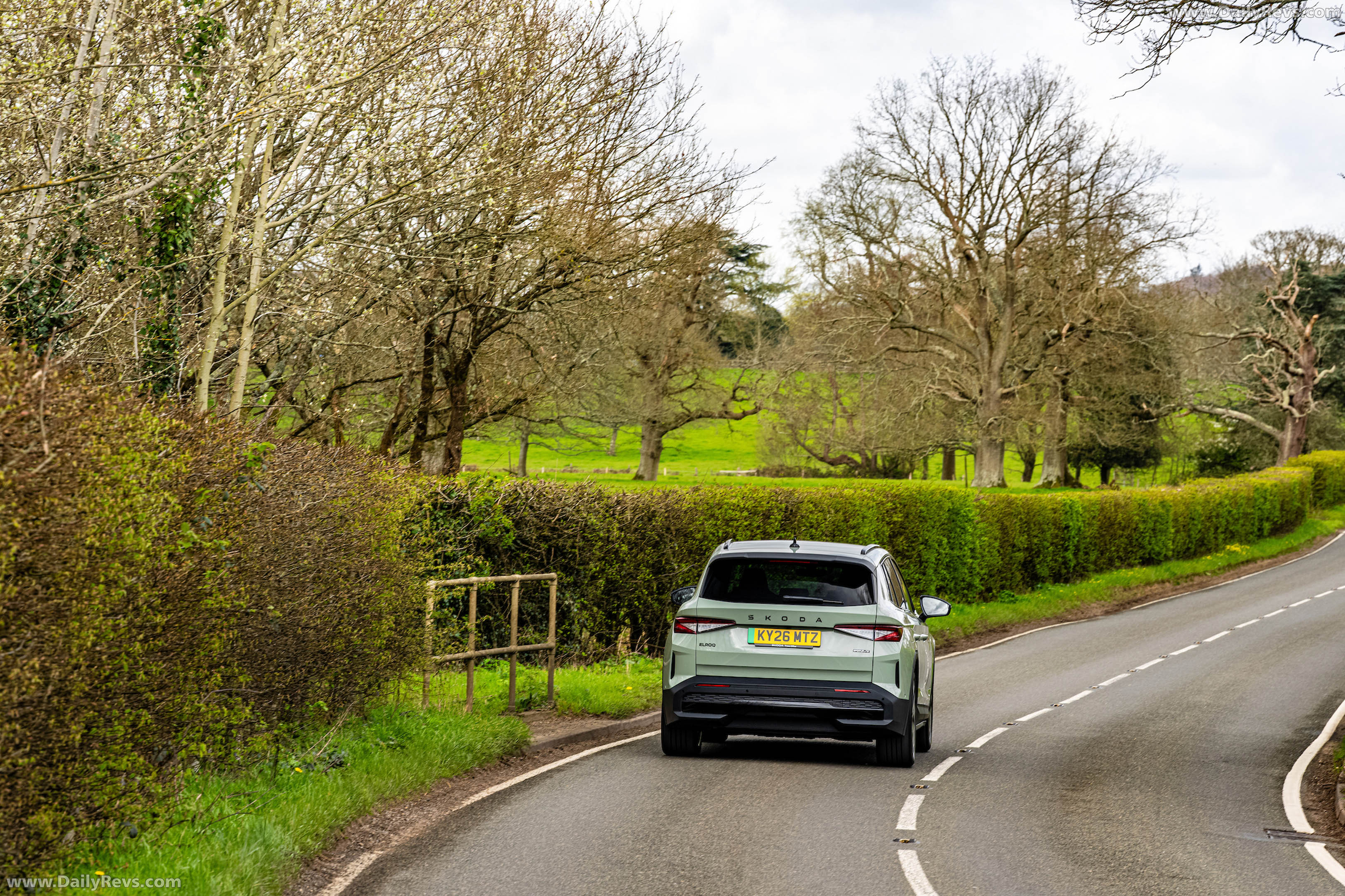 2025 Skoda Elroq Sportline UK Version Rear View