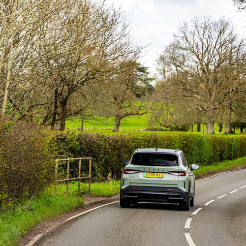 2025 Skoda Elroq Sportline UK Version Rear View