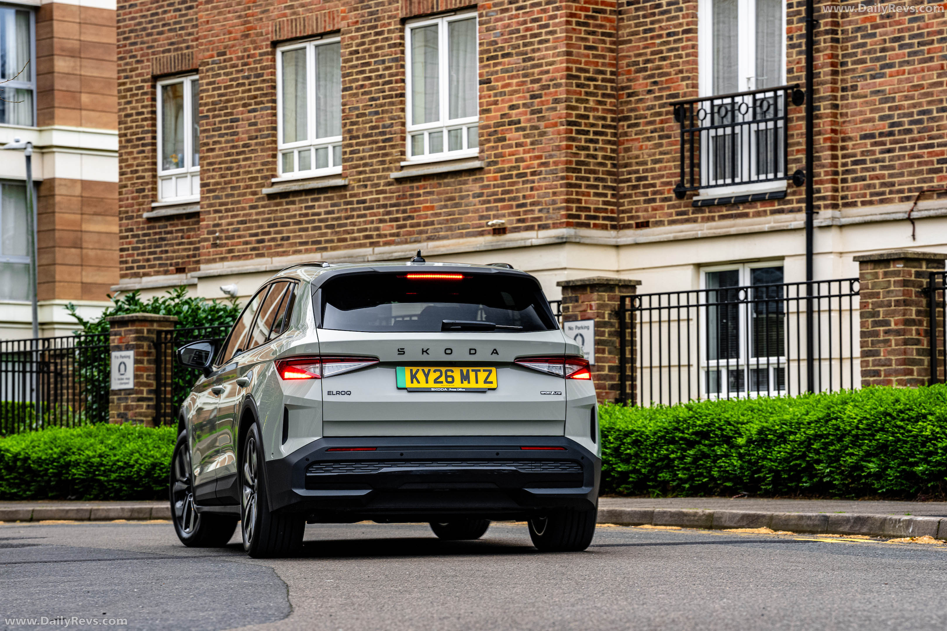 2025 Skoda Elroq Sportline UK Version Rear View