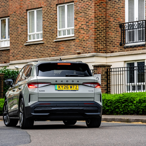 2025 Skoda Elroq Sportline UK Version Rear View