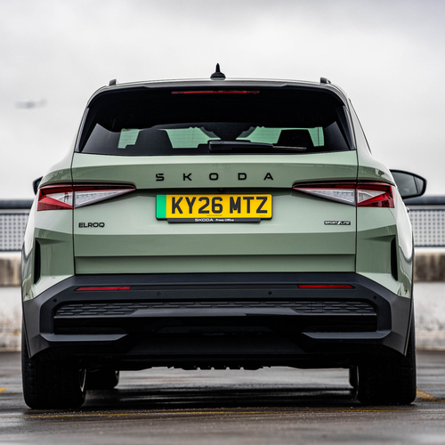 2025 Skoda Elroq Sportline UK Version Rear View