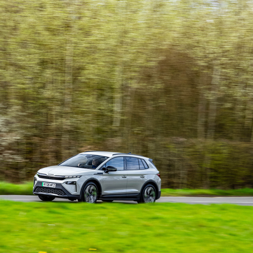 2025 Skoda Elroq Sportline UK Version Side View