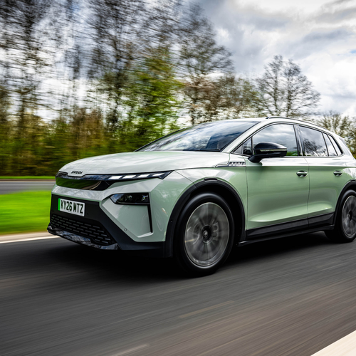 2025 Skoda Elroq Sportline UK Version Side View