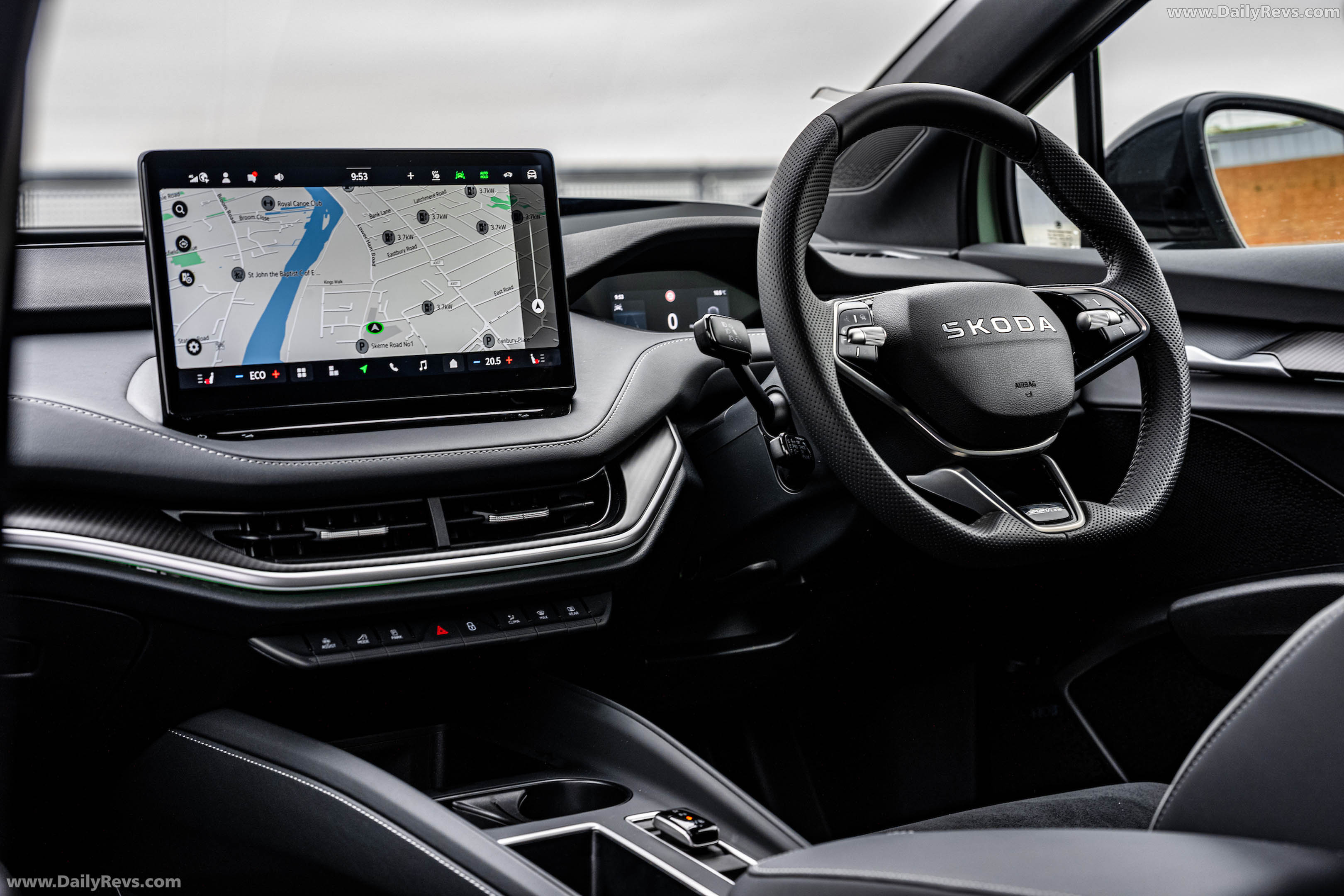 2025 Skoda Elroq Sportline UK Version Interior