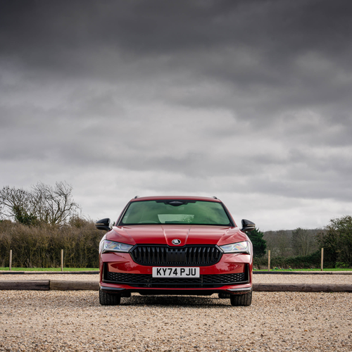2026 Skoda Superb Combi Sportline Mk4 UK Version Front View