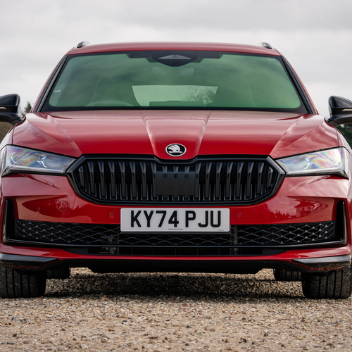 2026 Skoda Superb Combi Sportline Mk4 UK Version Front View