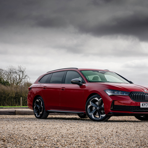 2026 Skoda Superb Combi Sportline Mk4 UK Version Front View