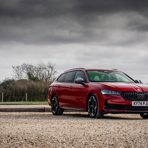 2026 Skoda Superb Combi Sportline Mk4 UK Version Front View