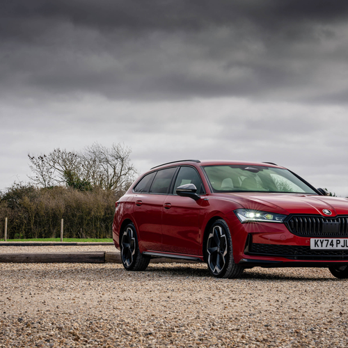 2026 Skoda Superb Combi Sportline Mk4 UK Version Front View