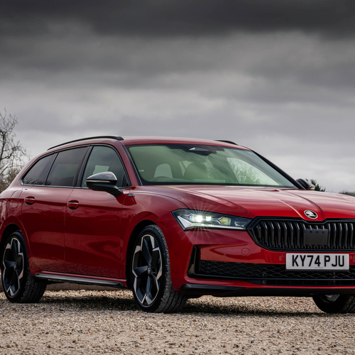 2026 Skoda Superb Combi Sportline Mk4 UK Version Front View