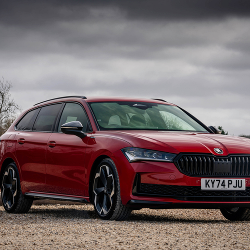 2026 Skoda Superb Combi Sportline Mk4 UK Version Front View