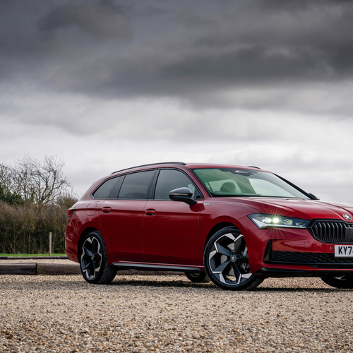 2026 Skoda Superb Combi Sportline Mk4 UK Version Front View