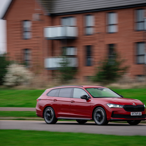 2026 Skoda Superb Combi Sportline Mk4 UK Version Front View