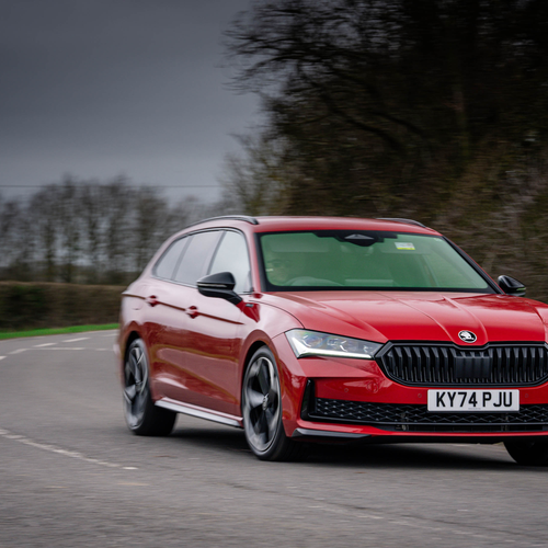 2026 Skoda Superb Combi Sportline Mk4 UK Version Front View