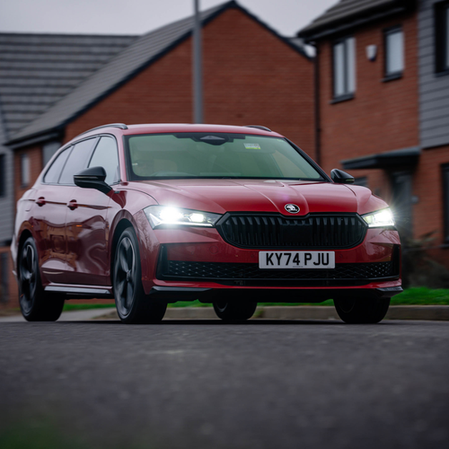 2026 Skoda Superb Combi Sportline Mk4 UK Version Front View