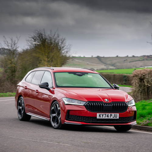 2026 Skoda Superb Combi Sportline Mk4 UK Version Front View