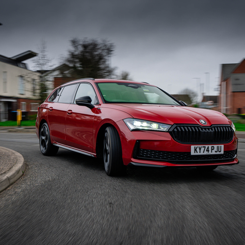 2026 Skoda Superb Combi Sportline Mk4 UK Version Front View