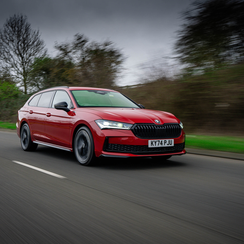2026 Skoda Superb Combi Sportline Mk4 UK Version Front View