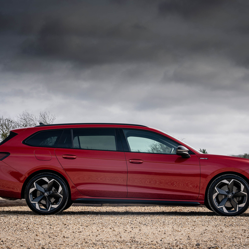 2026 Skoda Superb Combi Sportline Mk4 UK Version Side View