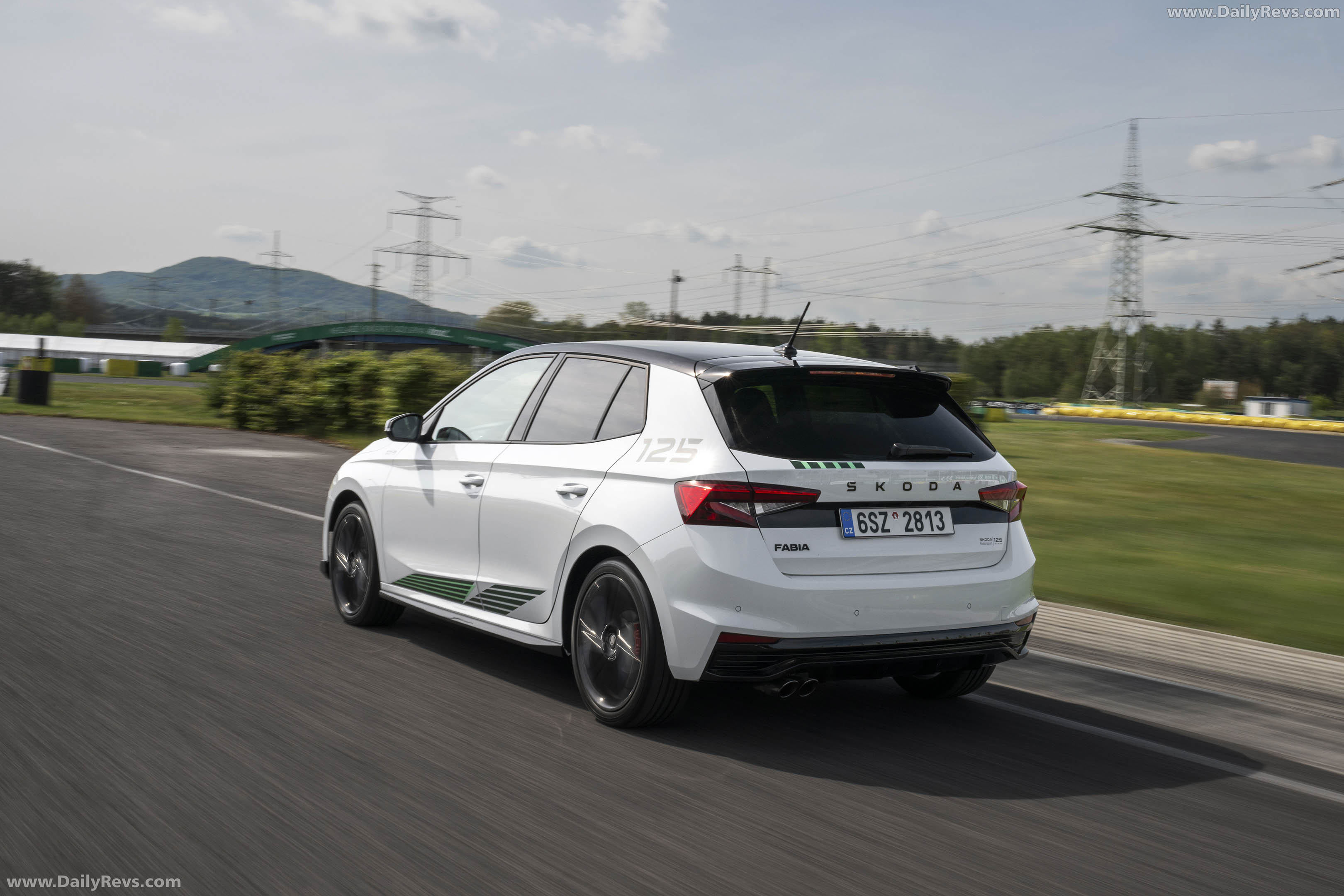 2026 Skoda Fabia Motorsport Edition Rear View