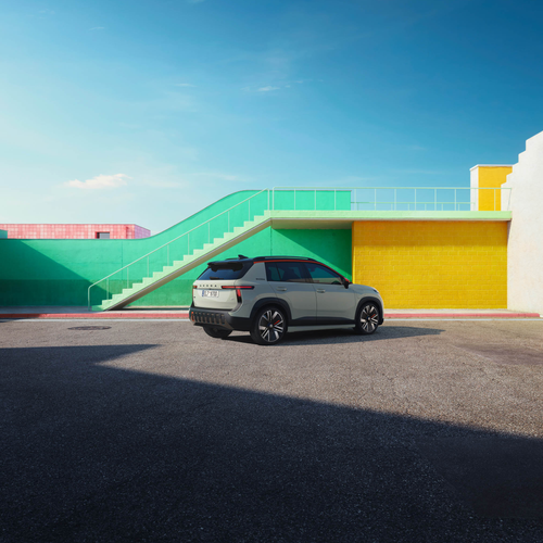 2027 Skoda Epiq Rear View