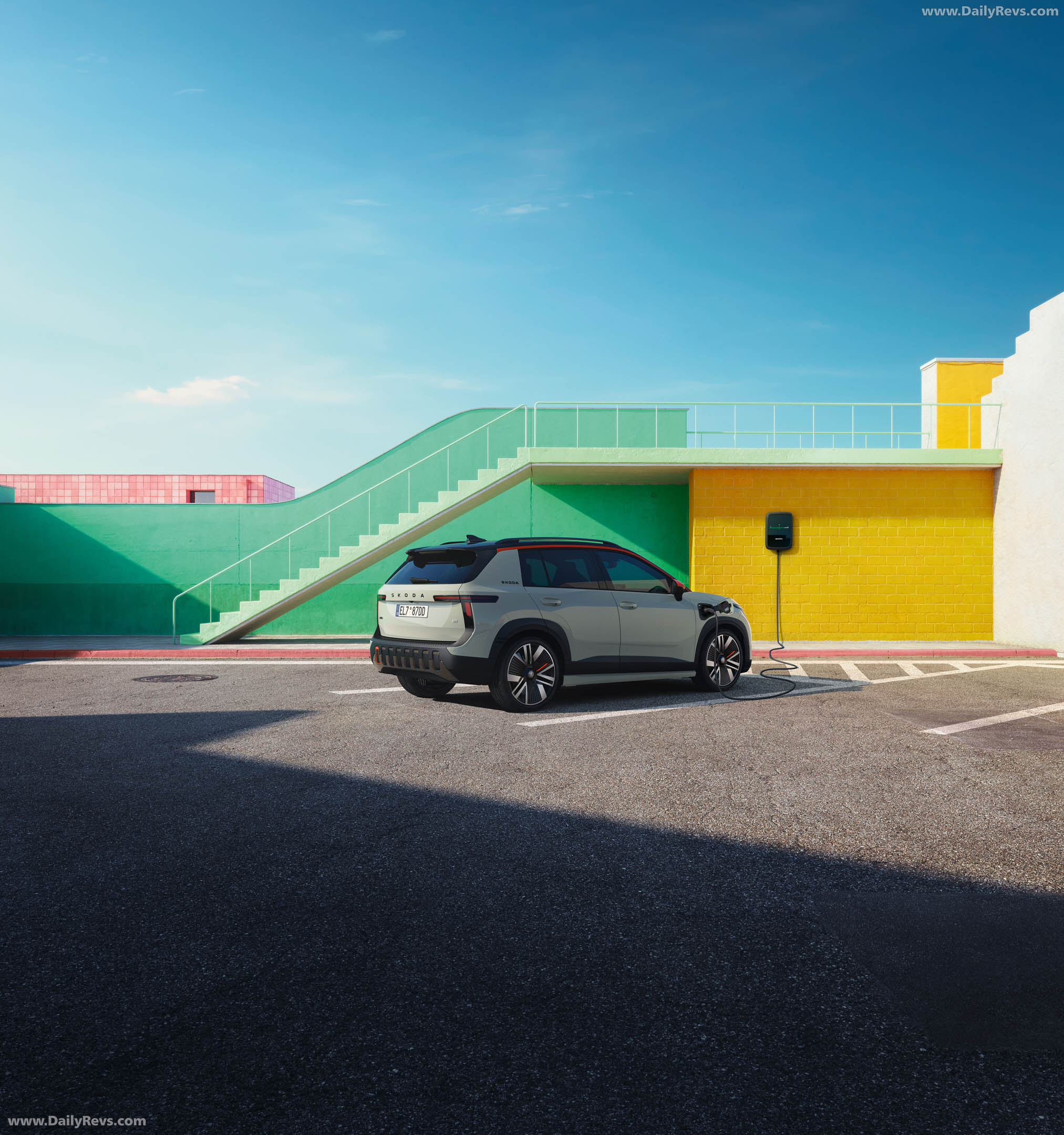 2027 Skoda Epiq Rear View