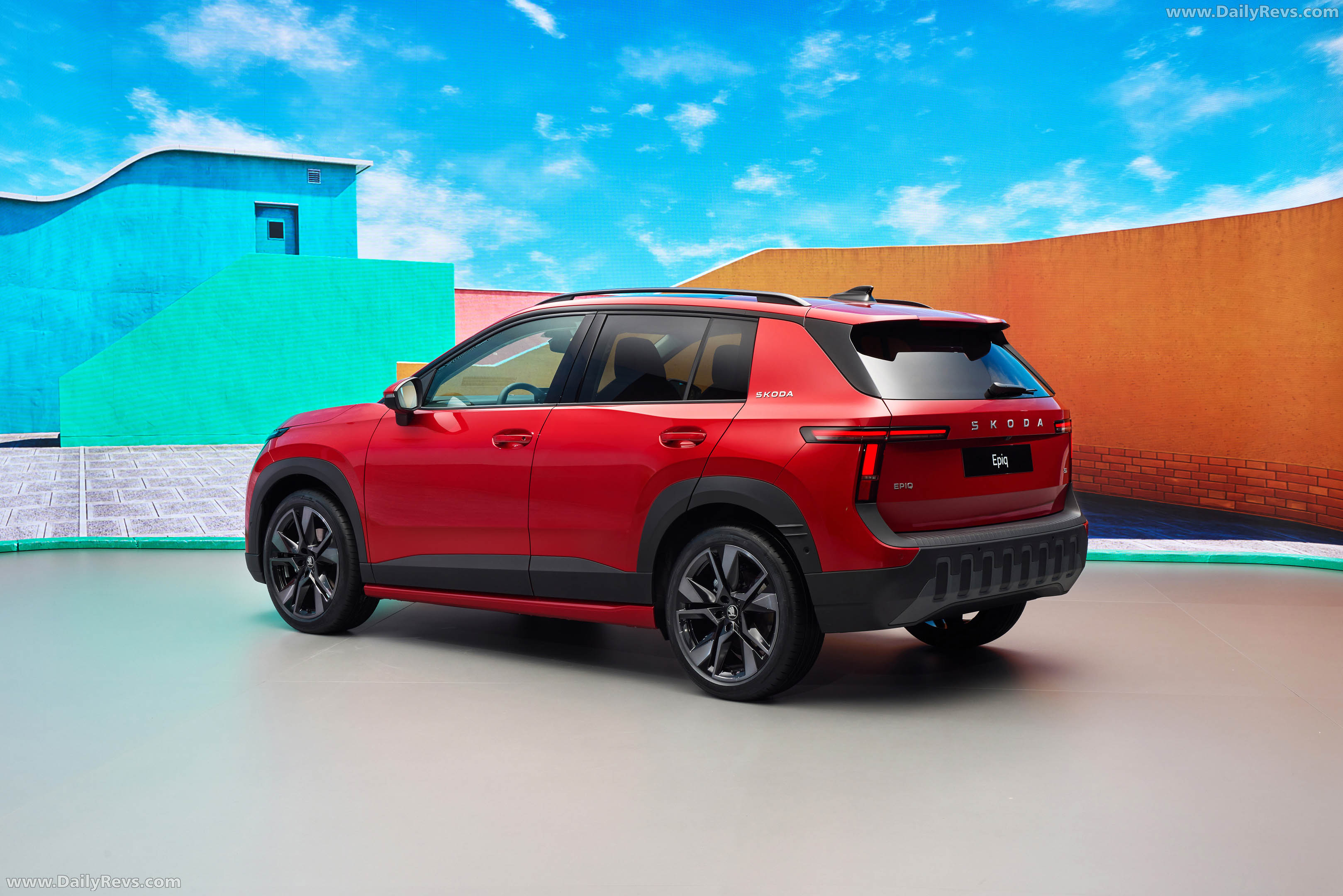 2027 Skoda Epiq Rear View
