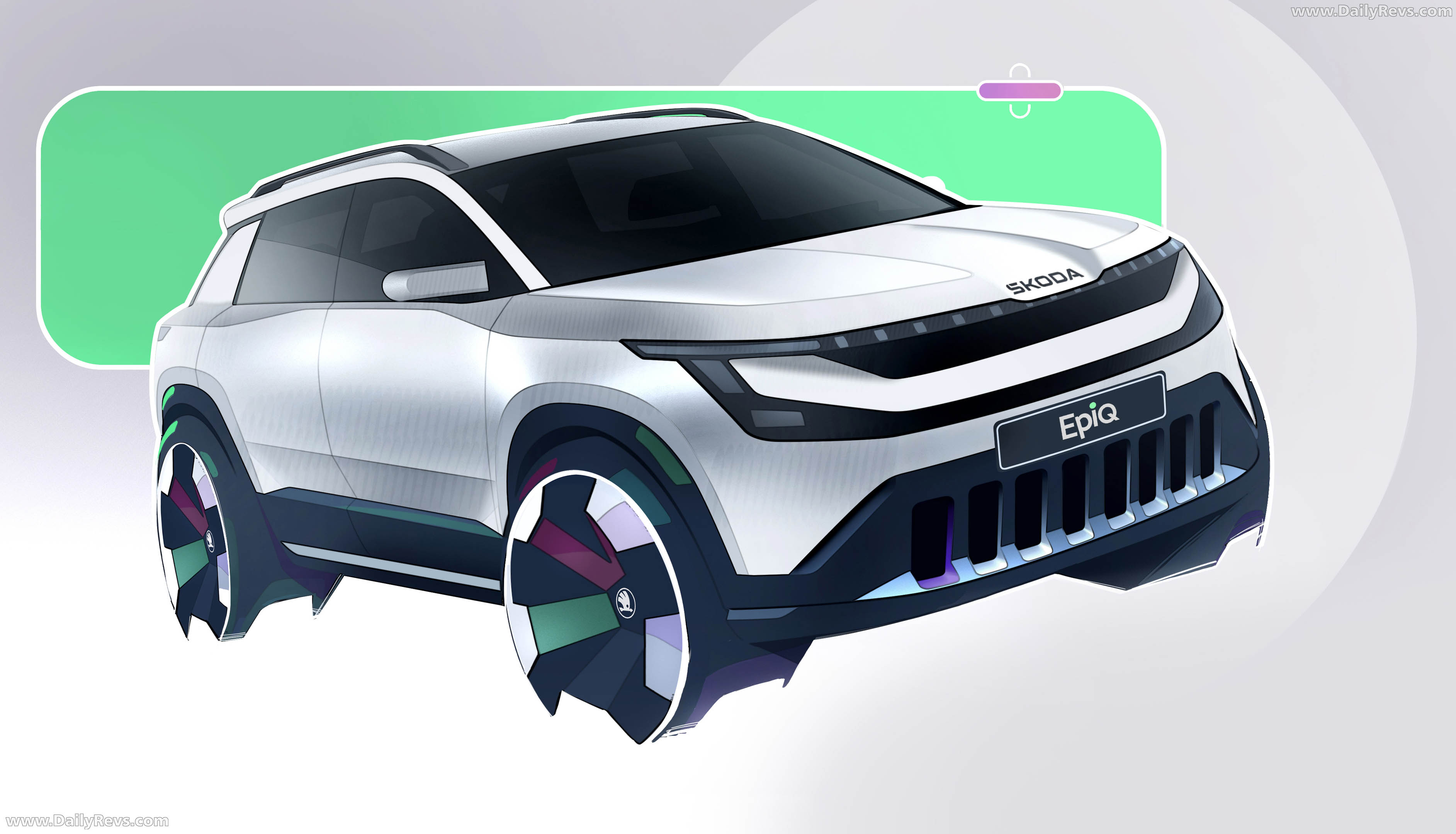 2027 Skoda Epiq Sketches