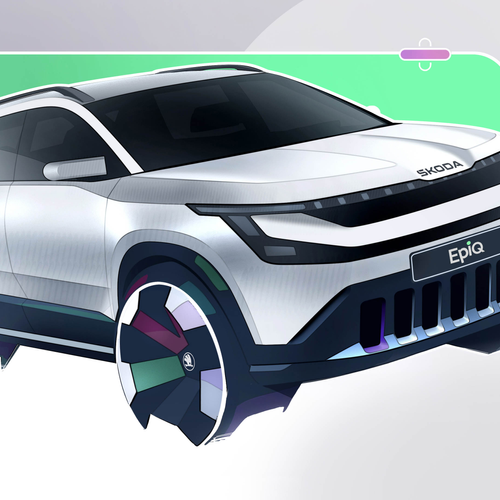 2027 Skoda Epiq Sketches