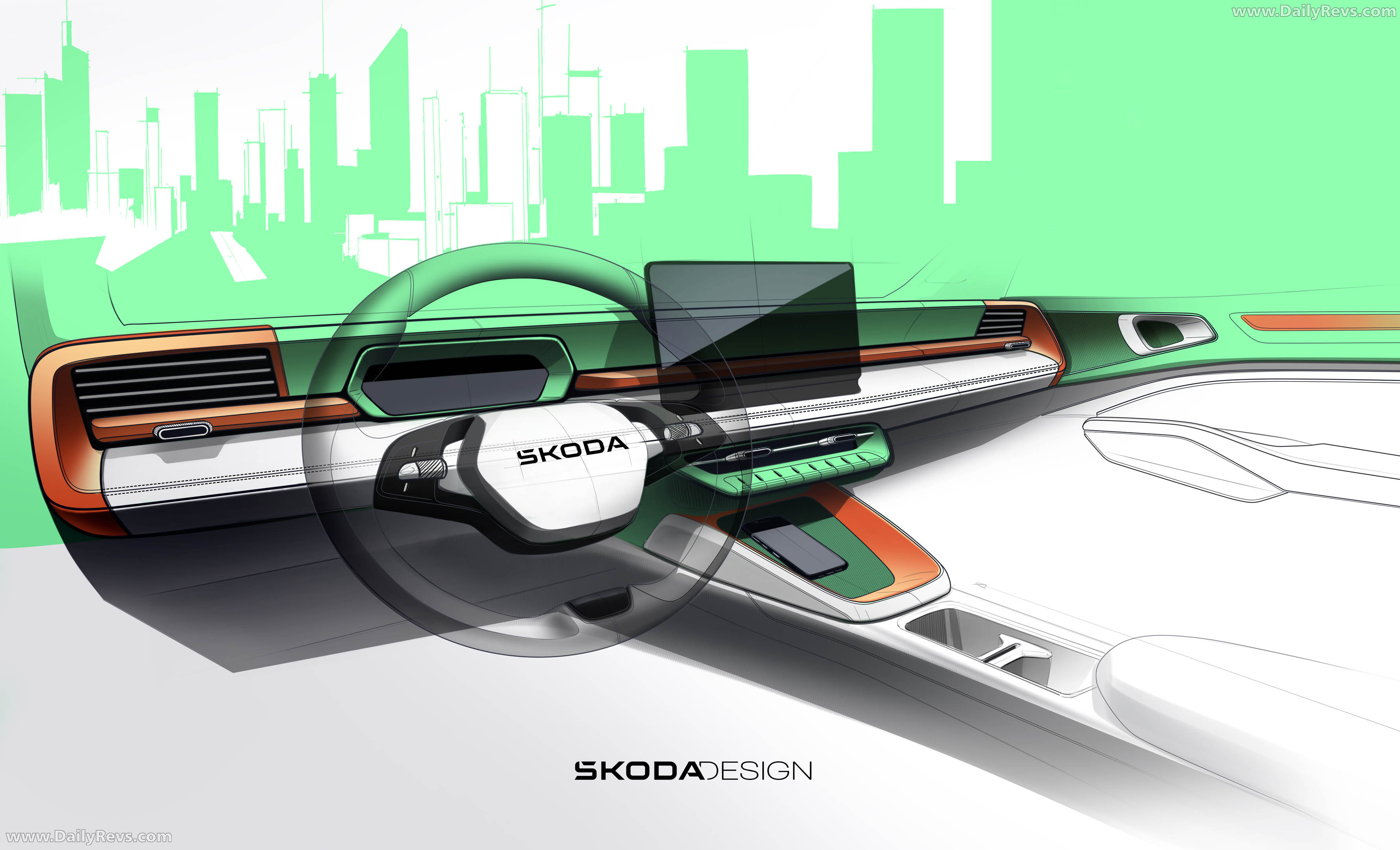 2027 Skoda Epiq Sketches