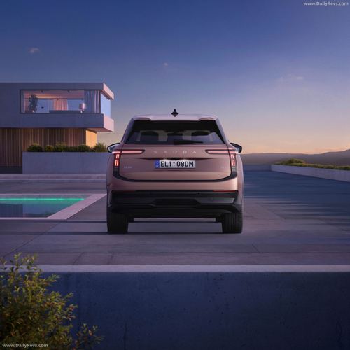 2027 Skoda Peaq Rear View