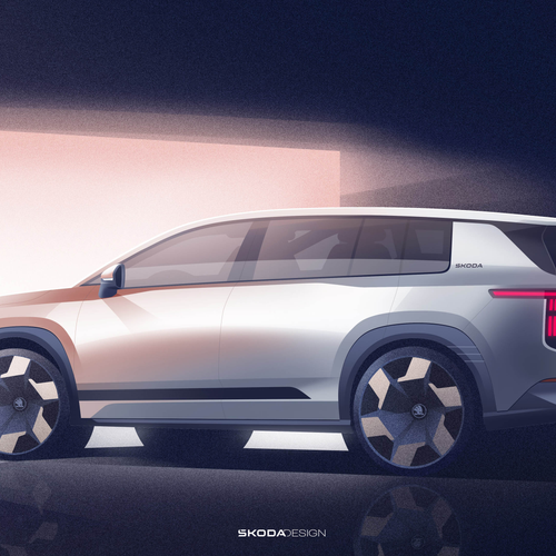 2027 Skoda Peaq Sketches