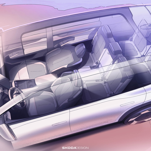 2027 Skoda Peaq Sketches