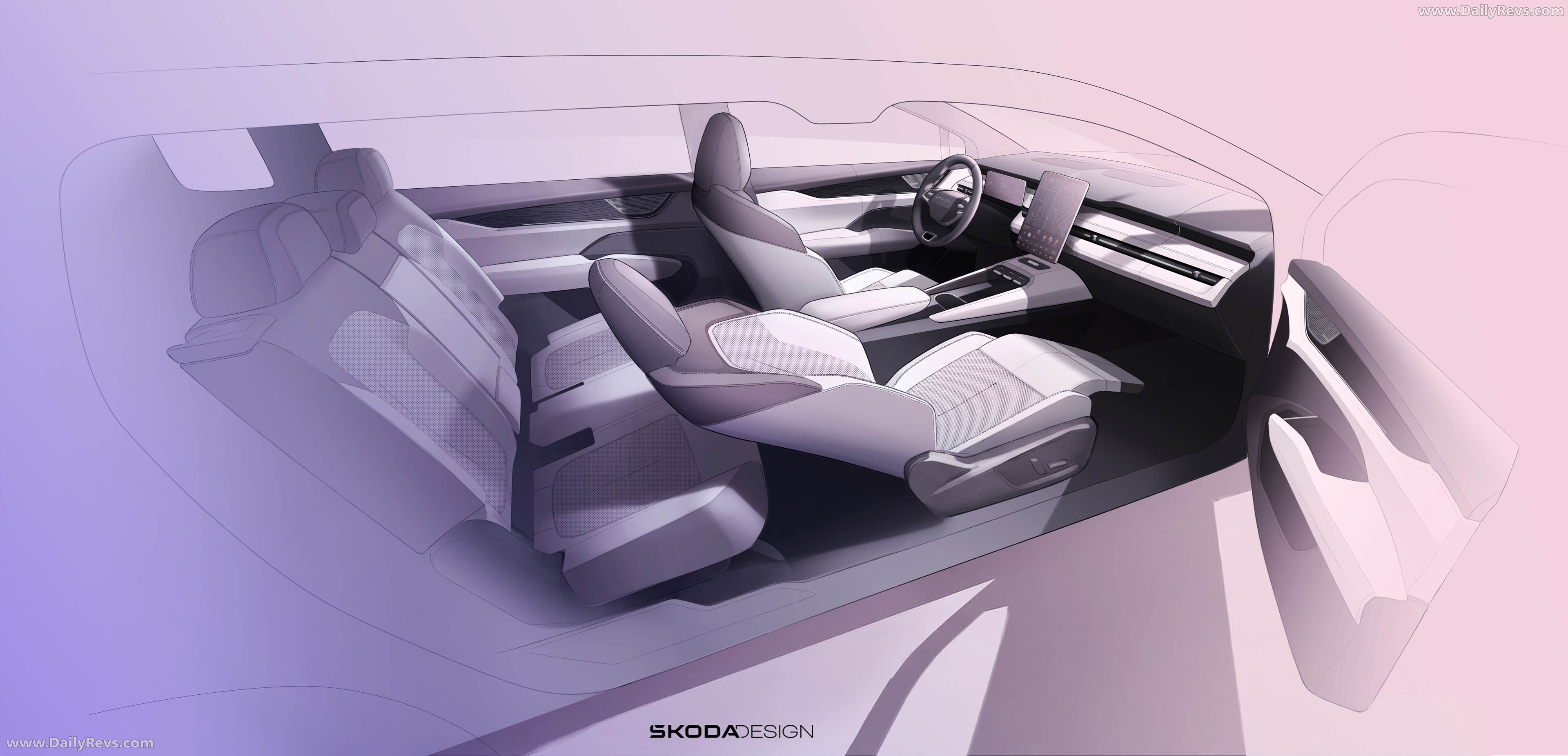 2027 Skoda Peaq Sketches
