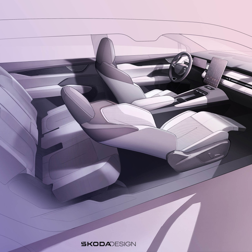 2027 Skoda Peaq Sketches