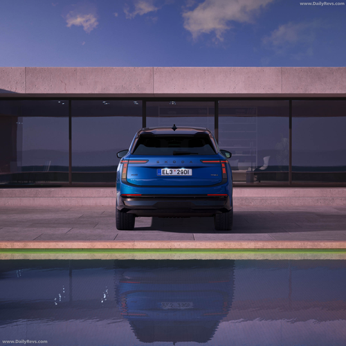 2027 Skoda Peaq Sportline Rear View