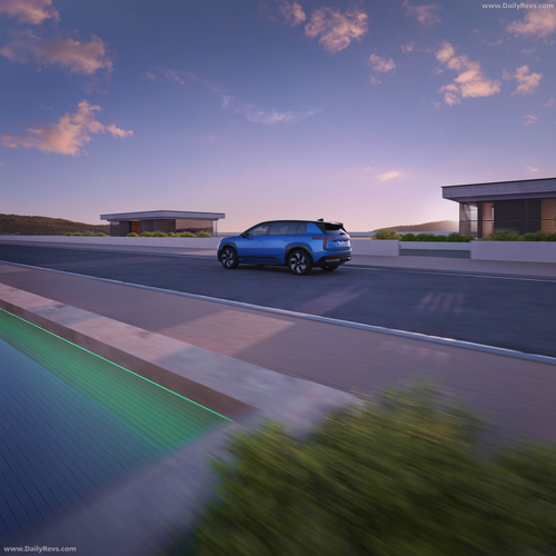 2027 Skoda Peaq Sportline Rear View