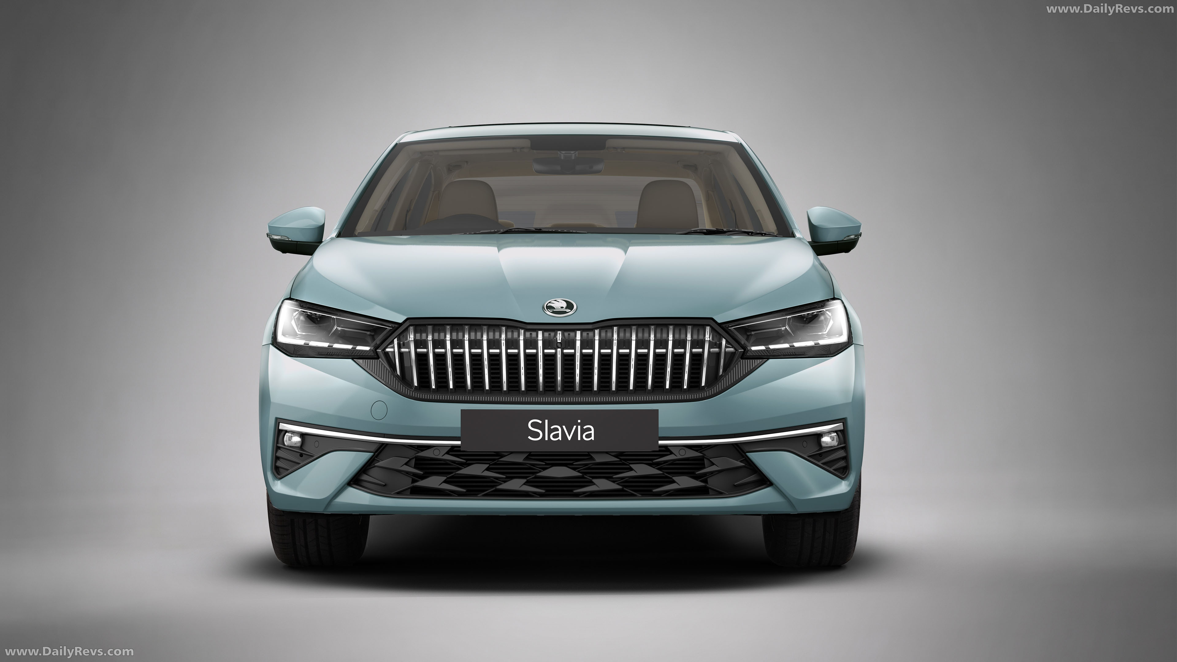 2027 Skoda Slavia Front View