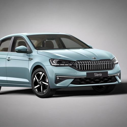 2027 Skoda Slavia Front View