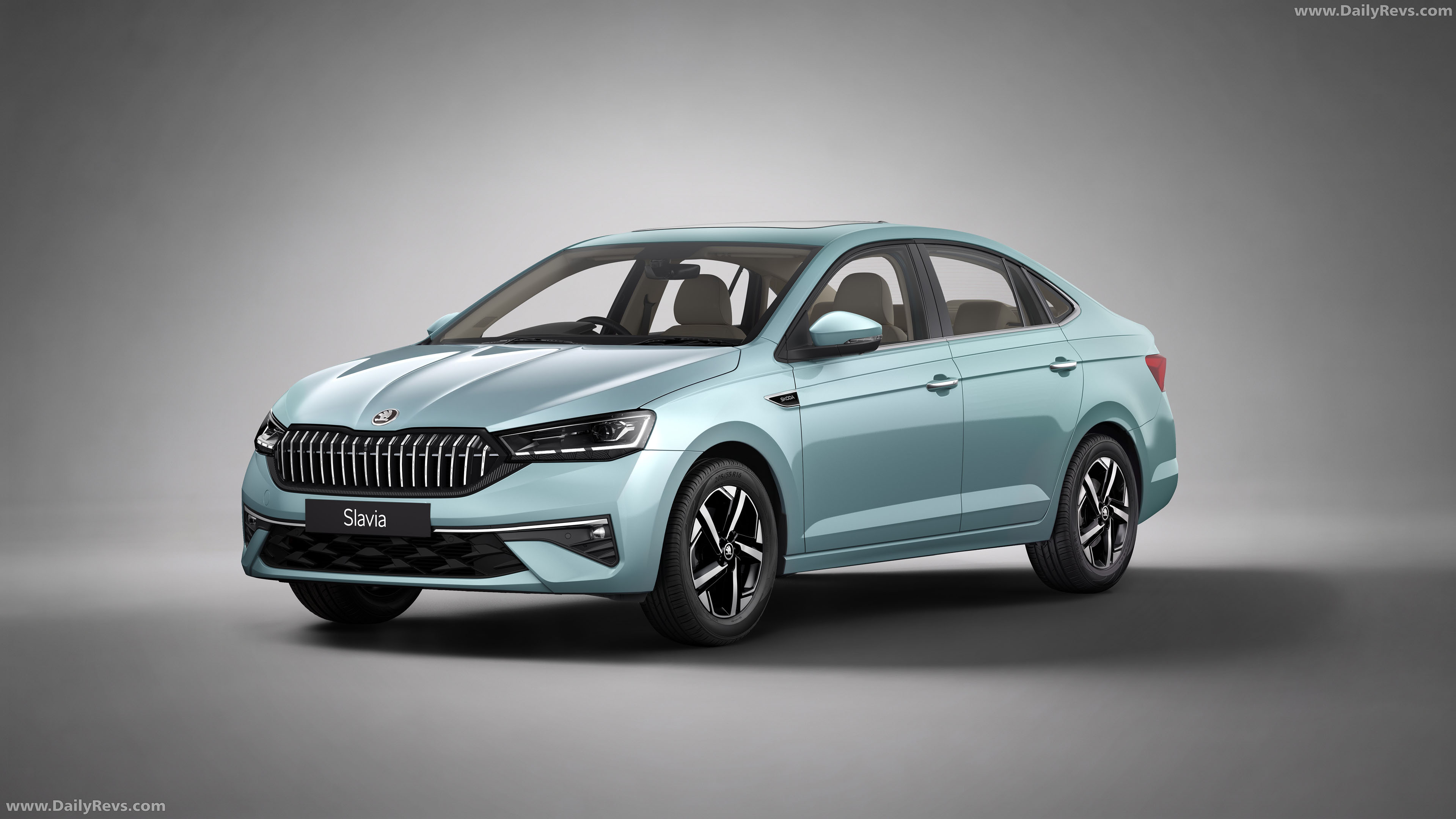 2027 Skoda Slavia Front View