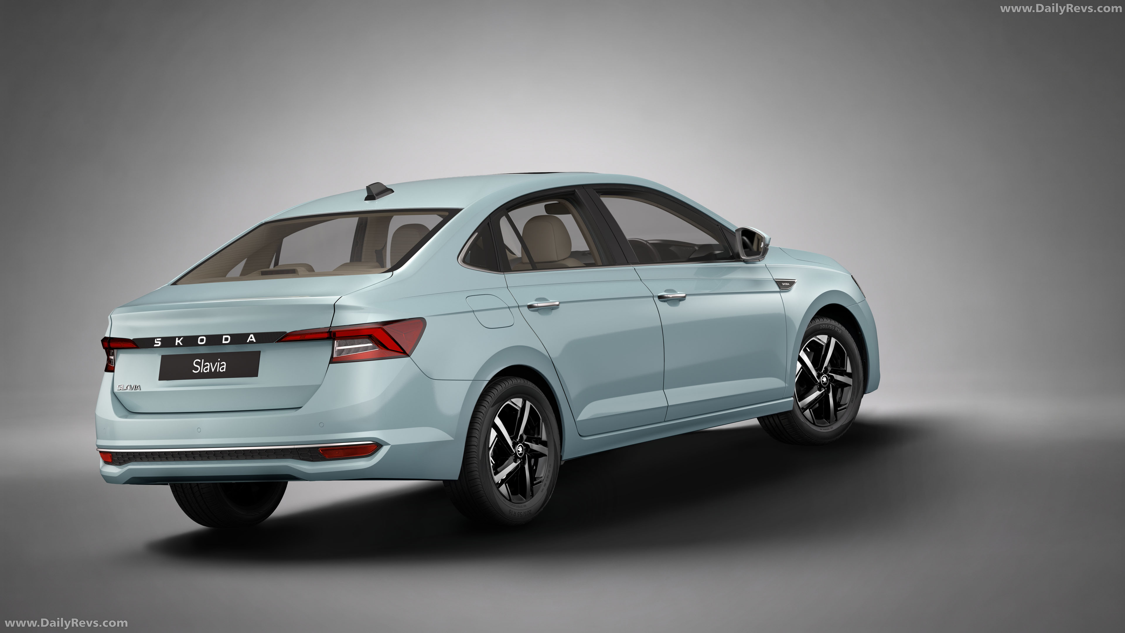 2027 Skoda Slavia Rear View